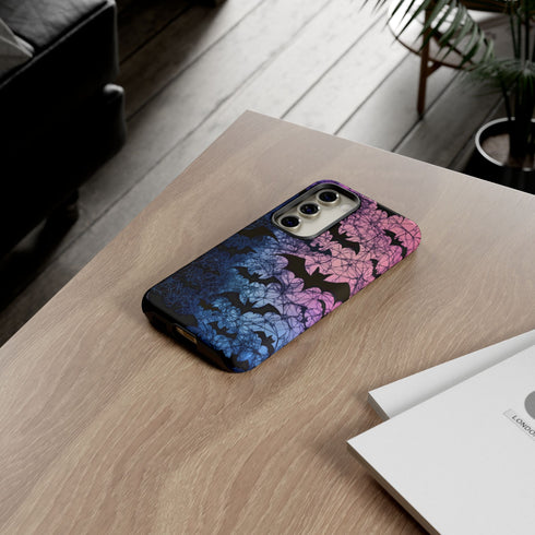 Pastel Goth Bat Phone Case